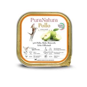 Pate adult pollo e mele (150gr)