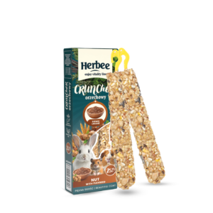HERBEE HEC0002 Snack per Roditori con Noci e Semi di Lino 115gr