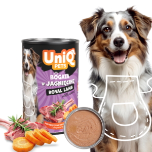 UNIQ PETS ROYAL LAMB UDW0004 Cibo Umido all'Agnello 375gr