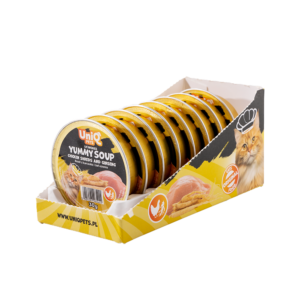 UNIQ PETS UCW0005 Zuppa Deliziosa Pollo e Ginseng 8x30gr