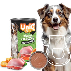 UNIQ PETS ROYAL DUCK UDW0002 Cibo Umido all'Anatra 375gr
