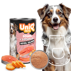 UNIQ PETS ROYAL SALMON UDW0005 Cibo Umido al Salmone 375gr