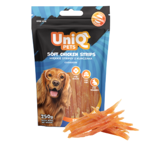 UNIQ PETS CUDS0038 Soffici Strisce Snack al Pollo 250gr