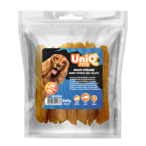 UNIQ PETS DOG SNACK MULTIVATIMINICO UDS0085 Patate Dolci e Merluzzo 500gr