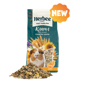 HERBEE HE0002 Mangime per Porcellini D'India 500gr