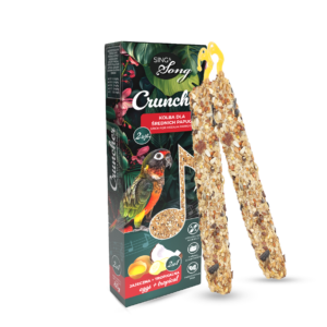 SING&SONG SSC0003 Snack per Pappagalli Uovo e Frutta Tropicale 85gr